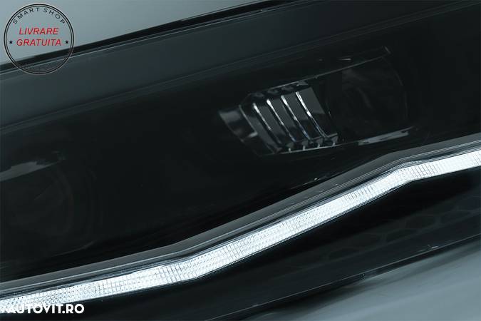 Faruri LED VW Polo AW MK6 (2018-2020) Semnal Dinamic Secvential- livrare gratuita - 3