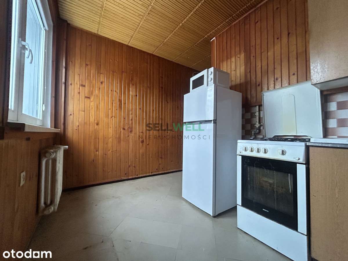 Rozkładowe 2 pokoje na parterze do remontu Dąbrowa-11