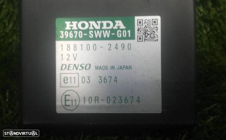 Modulo Estacionamento Honda Cr-V Iii (Re_) - 2