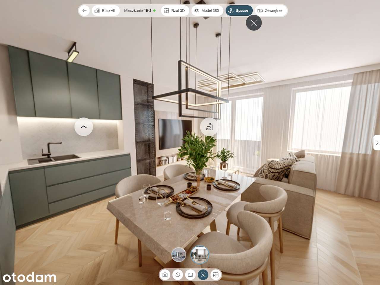 Nowoczesny lokal mieszkalny w spokojnej części Zbąszynka - 4 pokoje!-1