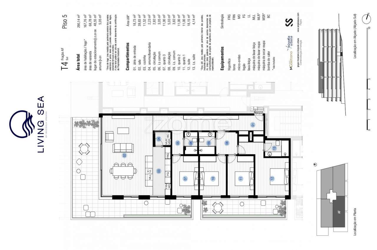 T4 na Seca do Bacalhau Vistas Deslumbrantes Mar - Grande imagem: 3/25