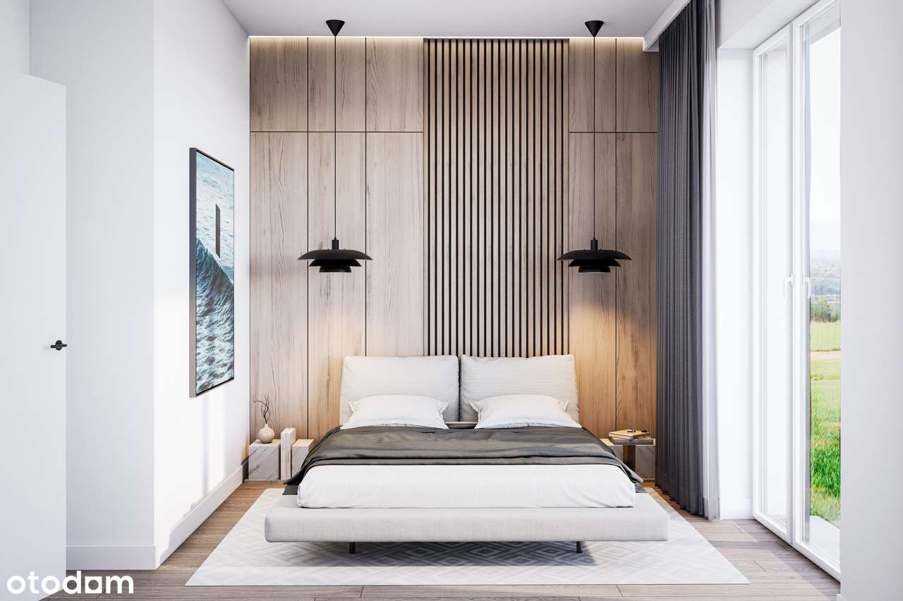 Mieszkanie w zabudowie bliźniaczej 62m + 2 miejsca postojowe + ogródek-2