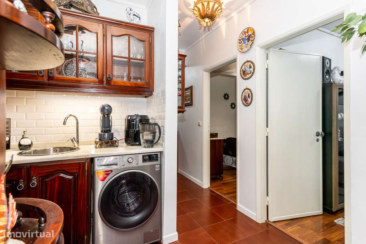 Apartamento T1 com terraço, em Barcarena-10