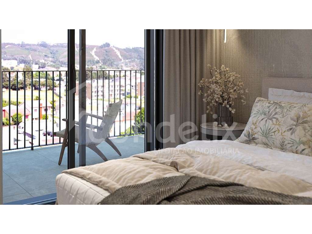 Apartamento T3 com terraço para venda em Valongo-17