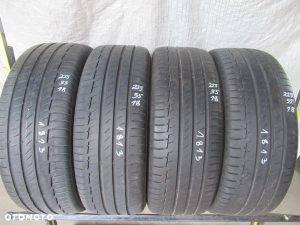 4x Continental Premium Contact 6 225/55/18 98V nr.1813 18 rok 7mm - 1