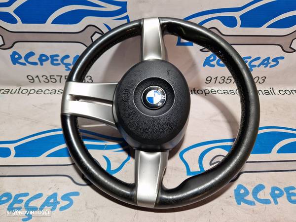 VOLANTE GUIADOR COMPLETO BMW 32306758158 6758158 BMW Z4 E85 ROADSTER CABRIO PELE AIRBAG - 5