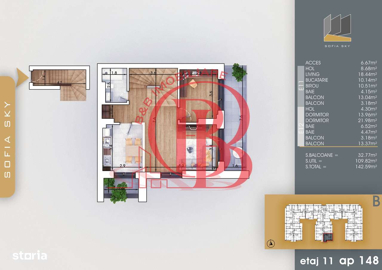 Apartament 4 camere-Duplex Bloc Finalizat Theodor Pallady