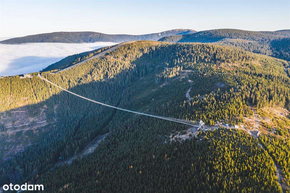 Działka z przepięknym widokiem na las i góry - budowlana w MPZP-4