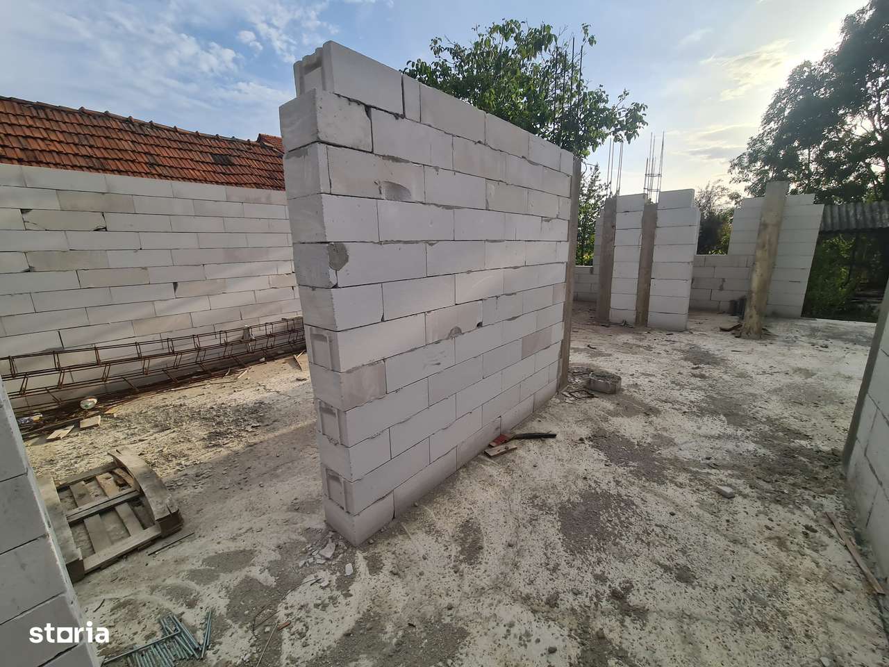 Vand Casa Veche si Noua cu Proiect în Comuna BOCSIG Jud.ARAD,Teren1496-13