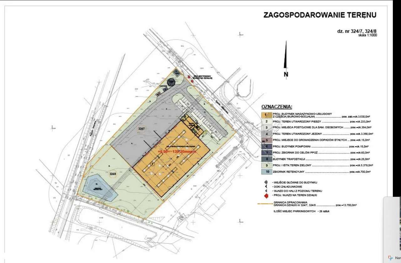 1150m bezpośednio wynajmę + plac 4000m - Pełny obrazek: 4/8