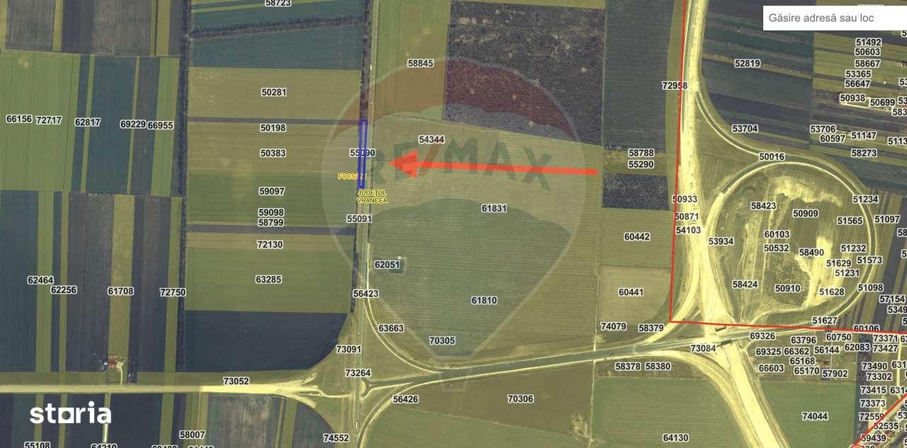 Teren Focsani DN E 85 nod Autostrada - Imagine principală: 2/5