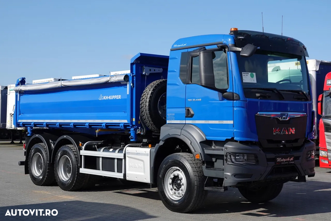 MAN TGS 33.440 / 6x4 / 3 SIDED KIPPER / BORTMATIC / MANUAL / NOU - 2024 AN / - 22