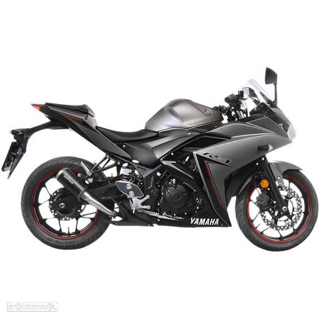 ponteira escape leovince yamaha mt-250 / mt-03 / yzf-r3 / r25 - 15212c - 1