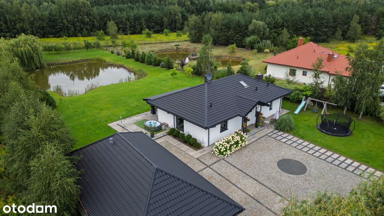 Piękny dom wraz z garażem i pomieszczeniem biurowym. - Pełny obrazek: 4/16