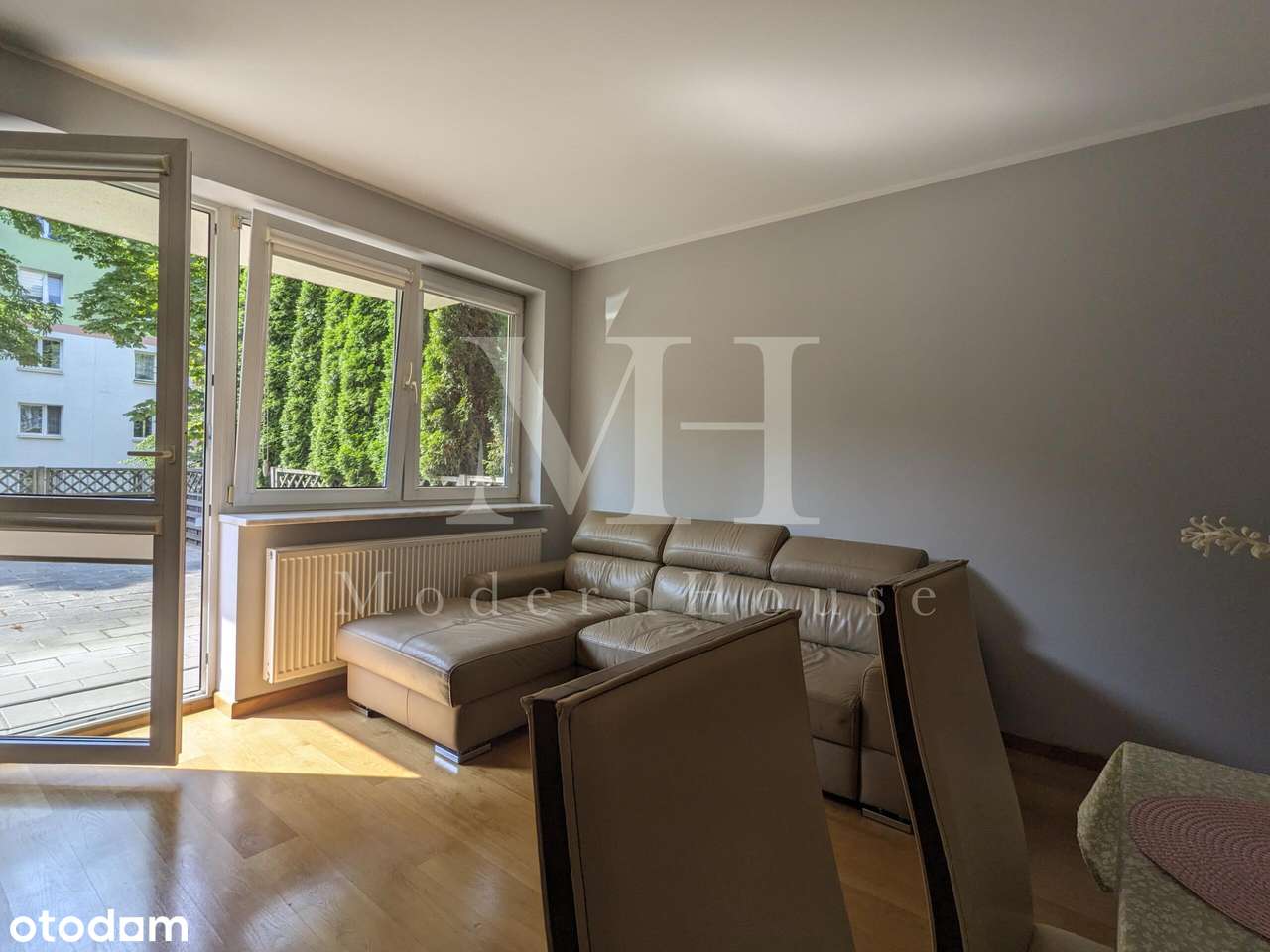 Trzypokojowe mieszkanie -1 piętro -zamknięte osiedle - Pełny obrazek: 1/9