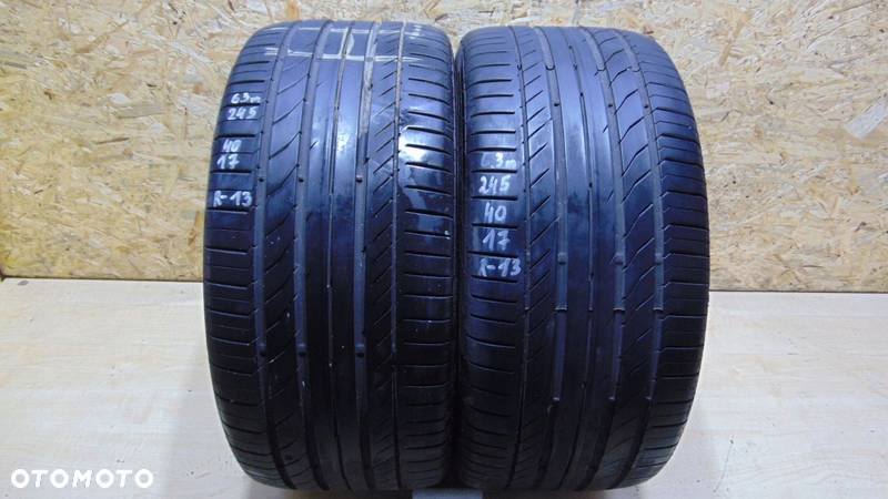 OPONY 245/40R17 CONTINENTAL CONTISPORTCONTACT 5 M0 - 1