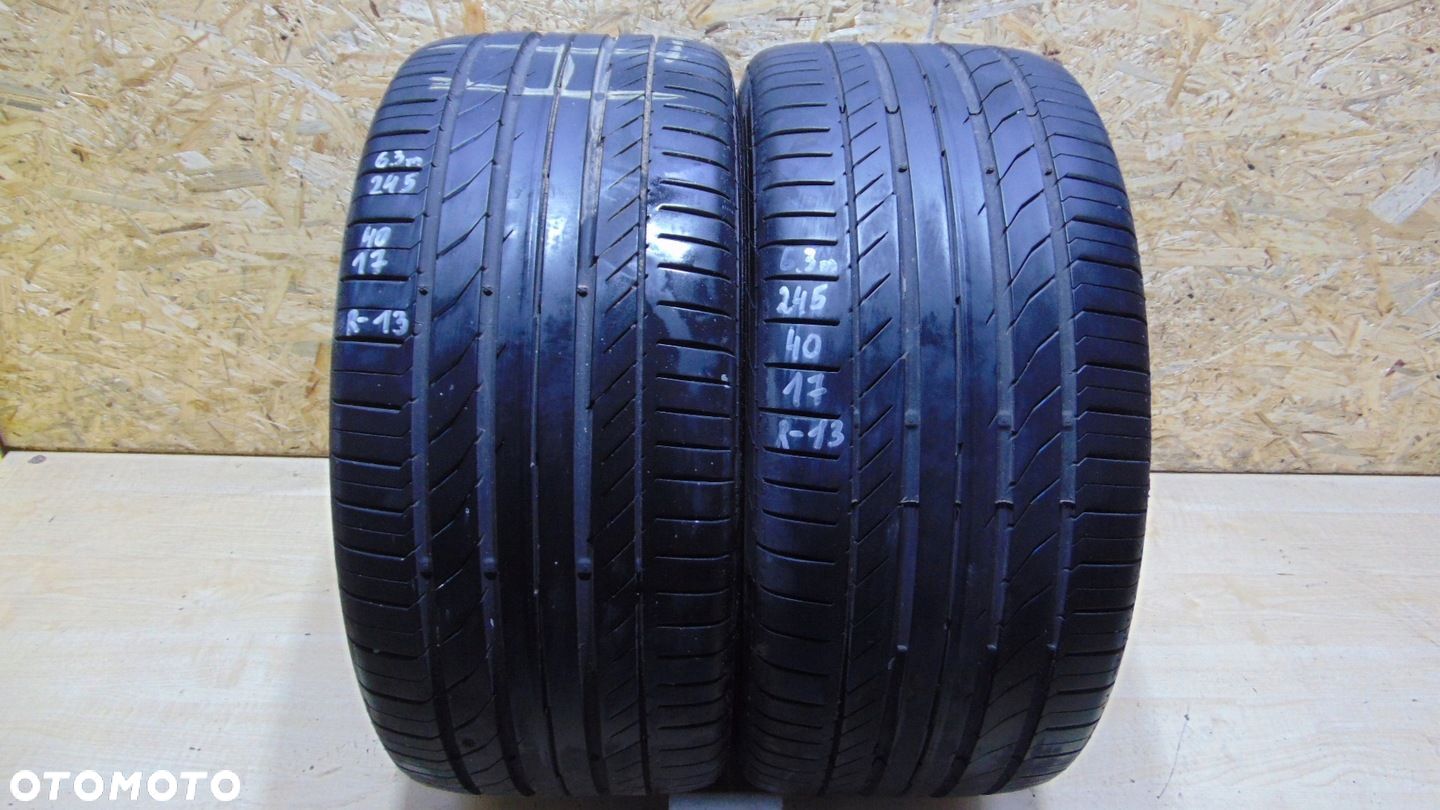 OPONY 245/40R17 CONTINENTAL CONTISPORTCONTACT 5 M0 - 1