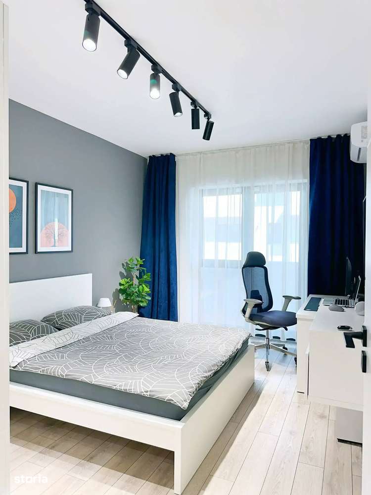 3 camere mobilat/utilat Gata de Mutare Loc Parcare 12 min Metrou-9