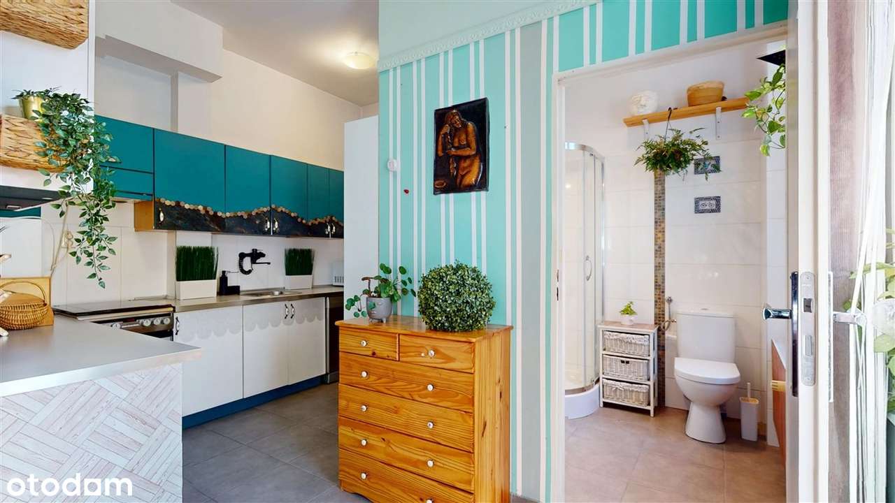 Klimatyczne mieszkanie 66 m² 2 pokoje + garderoba - Pełny obrazek: 3/12