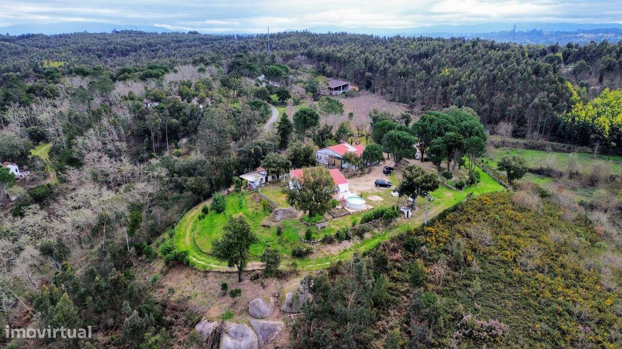 Quinta com Casa Moderna em Tábua, Coimbra com Vista Panorâmica - Grande imagem: 2/32