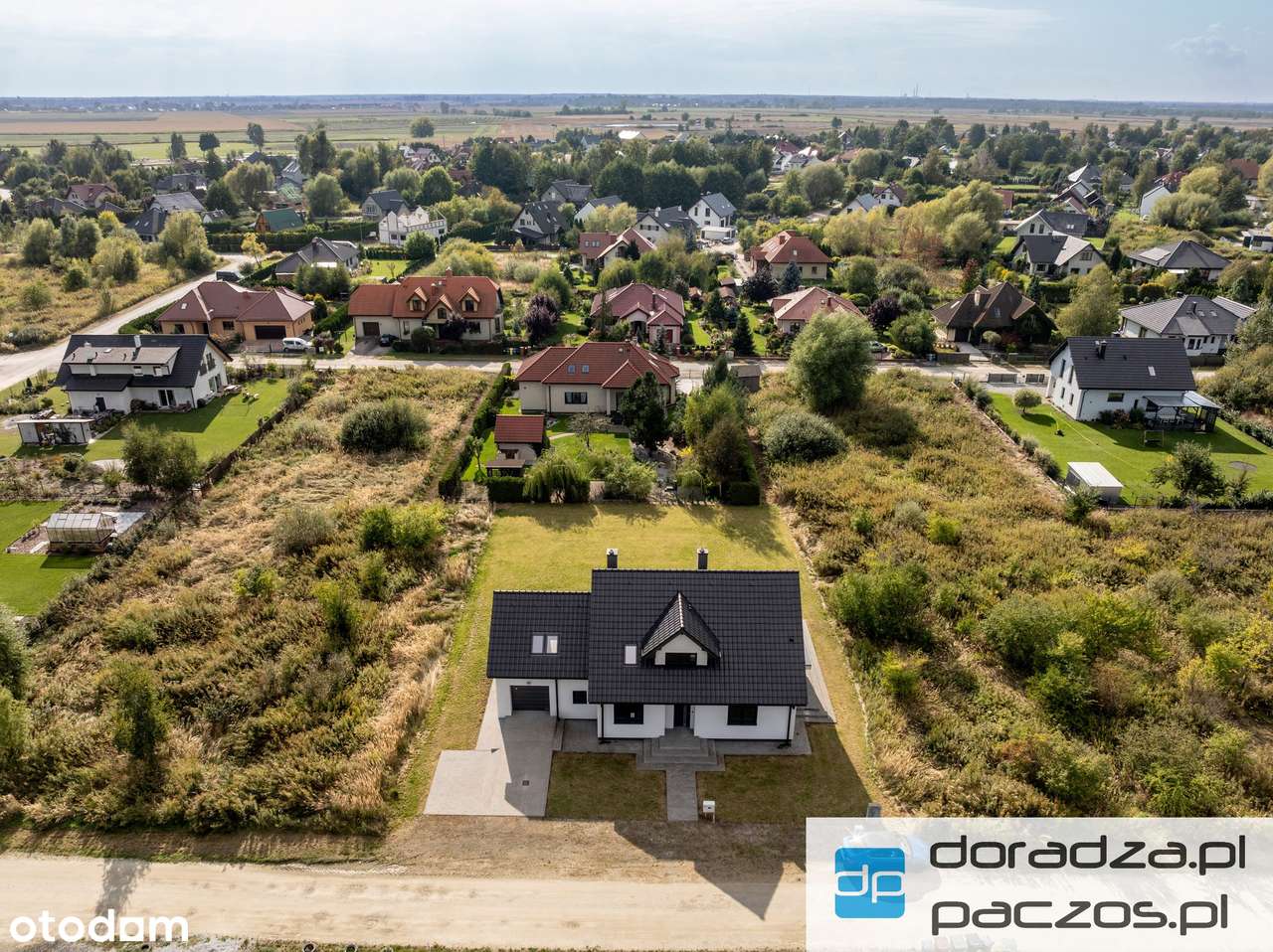 Dom w stanie surowym zamkniętym / Nadolice Wielkie/ ul. Orzechowa-8