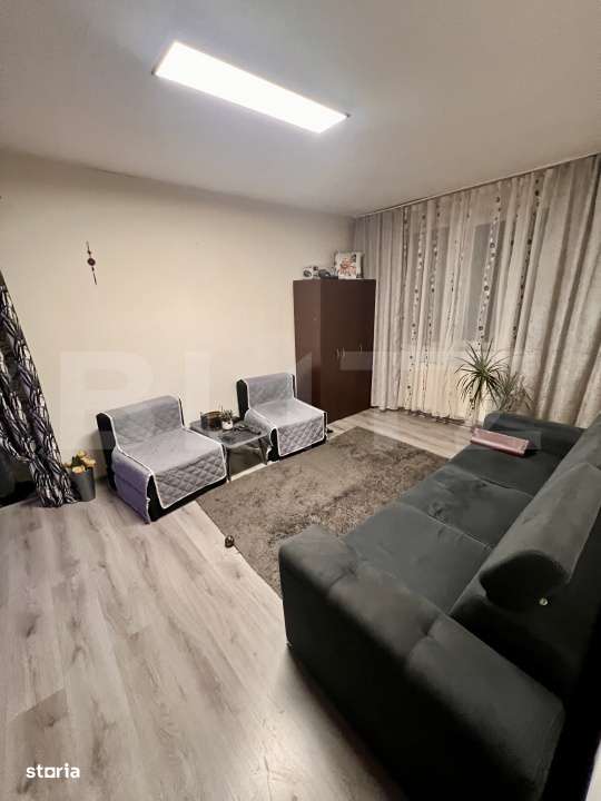 Apartament de 2 camere, 46 mp, balcon, zona Piata Abator - Imagine principală: 2/8