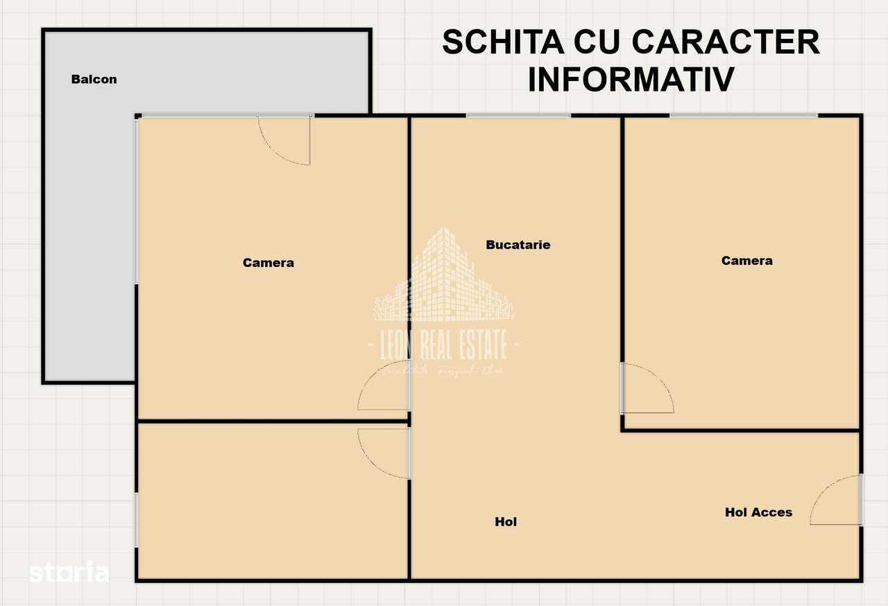 Apartament 2 camere Decomandate cu loc de parcare, Floresti - Florilor-1