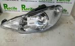 Optica Farol Esquerda Esq Peugeot 206 Hatchback (2A/C) - 1