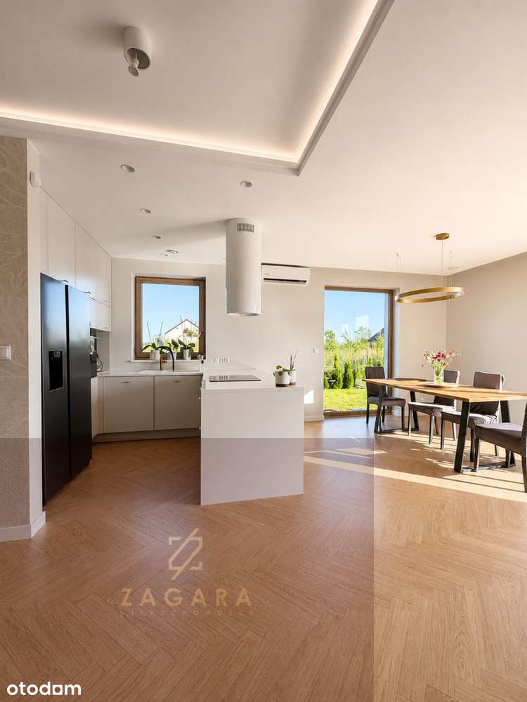 142 m2 bliźniak 5 pokoi garderoba nowoczesny