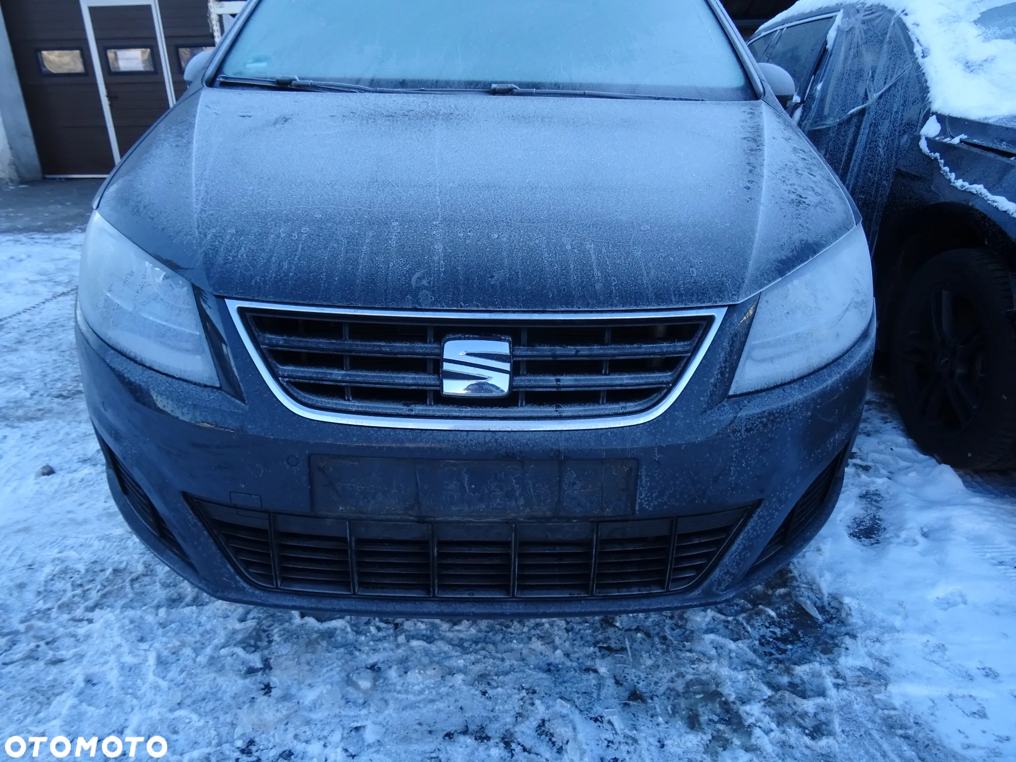 LI7F kompletny przod Maska lampa zderzak lampa pas 2.0 TDI Seat Alhambra 7N LIFT czesci - 3