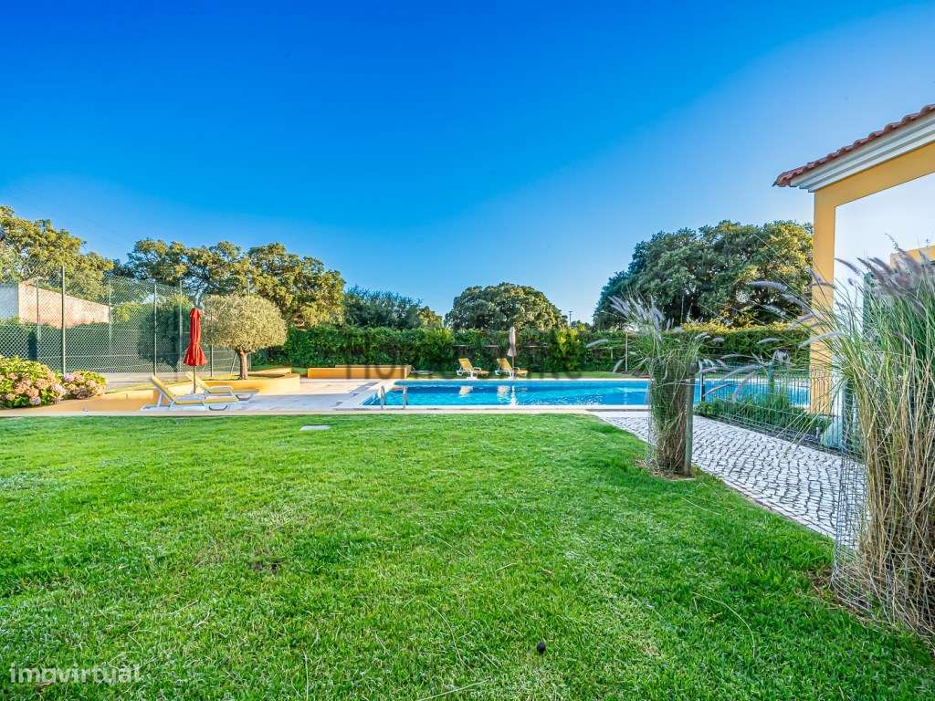 MORADIA LUXO STO ESTEVÃO. PISCINA. GARAGEM. COURT TÉNIS-15