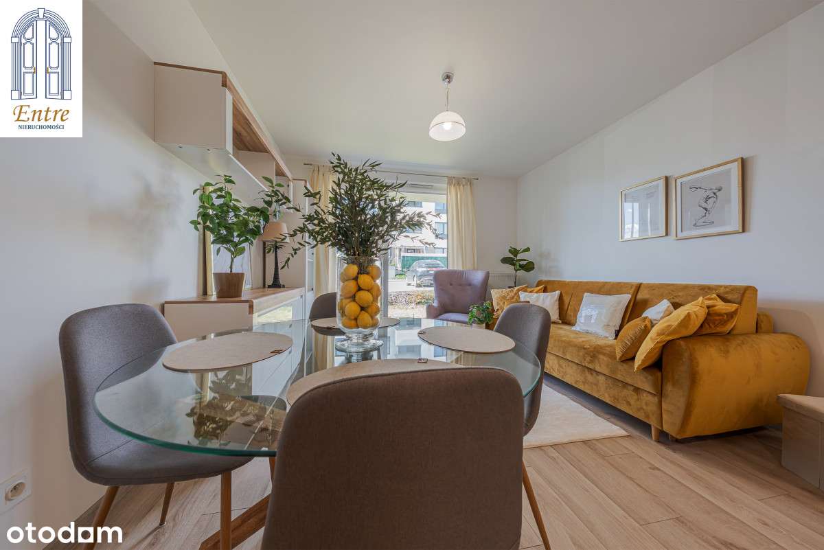 Dwupokojowe z ogródkiem w nowym budownictwie.-3