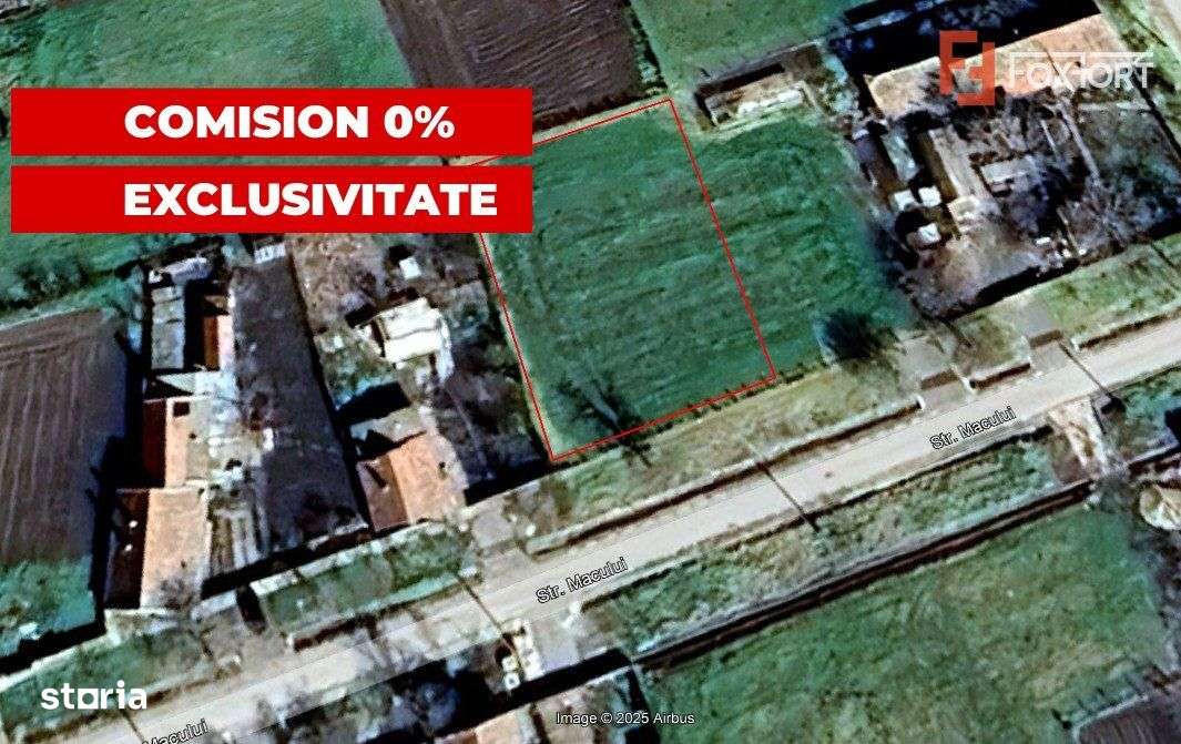 COMISION 0% Teren intravilan constructii, Checea - 1000 mp, asfalt, ut - Imagine principală: 4/9