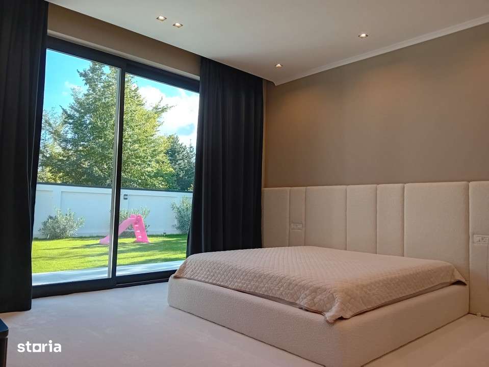 De vanzare vila lux mobilata si utilata zona premium Corbeanca-8