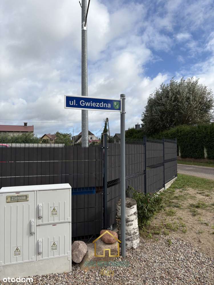 Działka 1172 m² z Wz– Bożepole Małe, ul. Gwiezdna-9