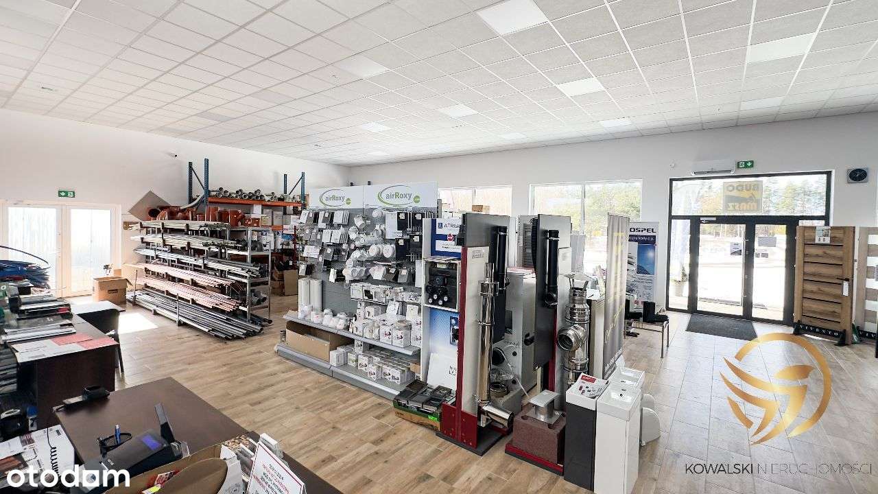 Nowy budynek użytkowy | Duża sala sprzedażowa-8