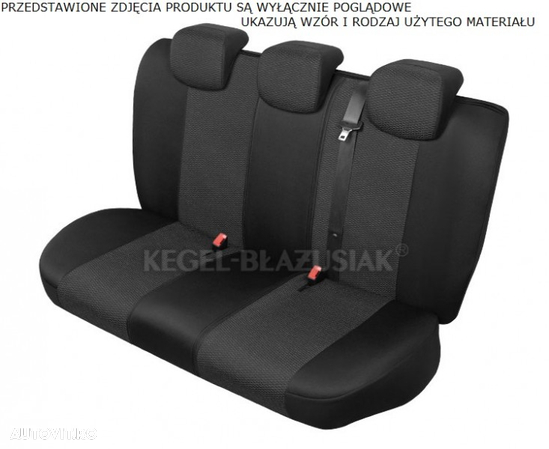 Huse scaune auto Ares Super AirBag pentru Seat Mii, Skoda Citigo, Vw UP!, set huse auto Spate marca Kegel - 2