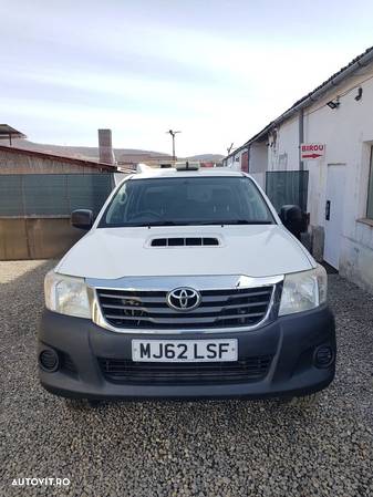 Aripa Stanga Fata Toyota Hilux 2010 - 2015 4 Usi Alb (640) - 8