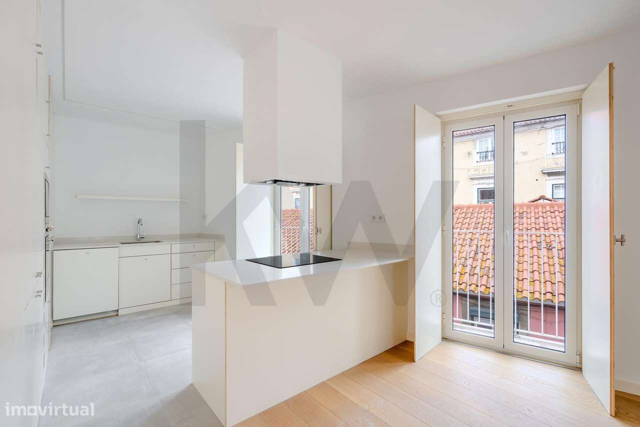 Apartamento T1 Novo e Luminoso no Coração de Lisboa - Grande imagem: 5/21