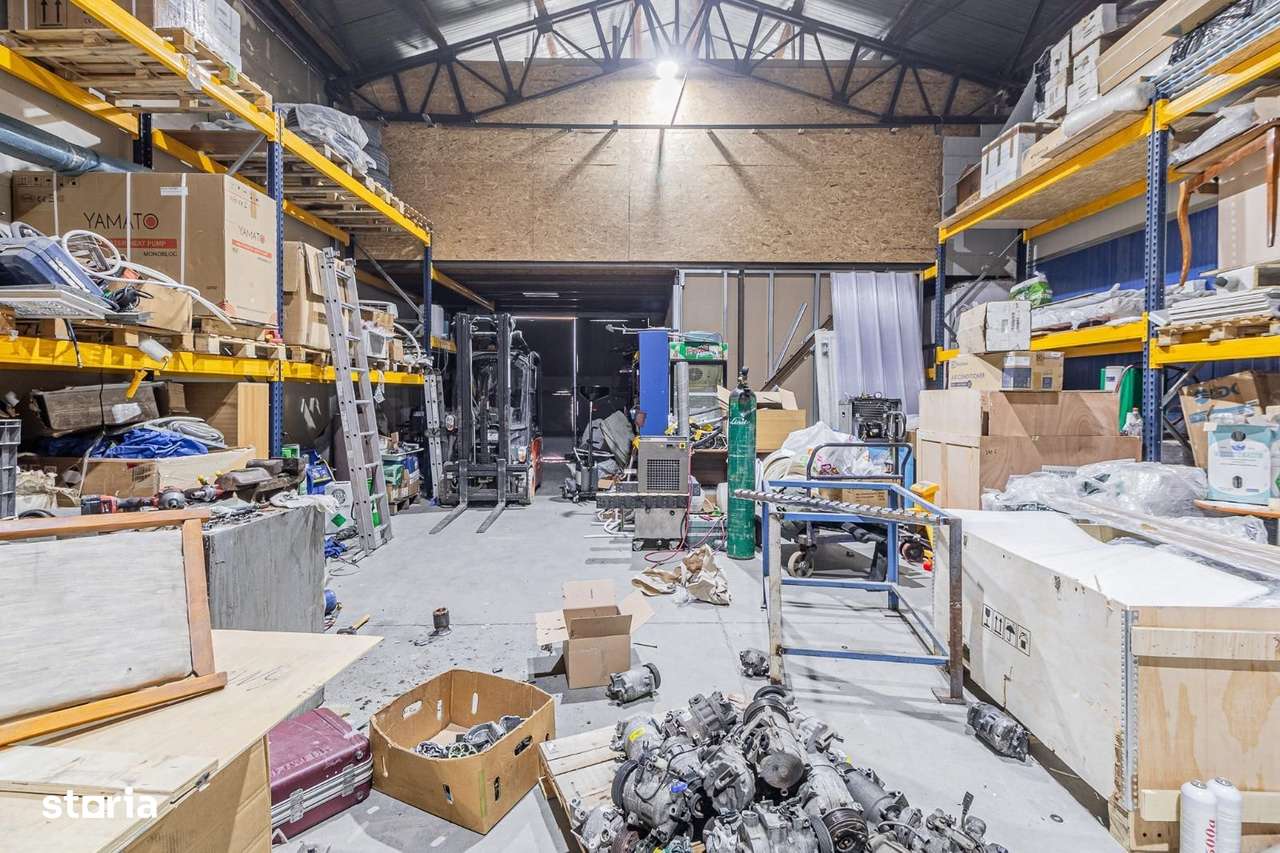 Investitie! Hala + birouri, 3300 mp teren, toate  utilitatile-6
