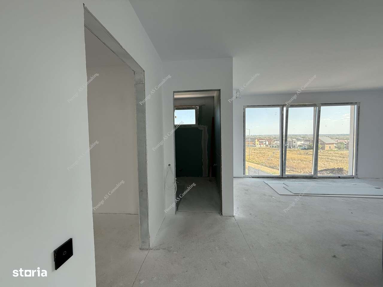 Vila moderna cu structura metalica, tehnologie NZEB si piscina | Giarm-14