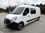 Opel Movano 2.3 CDTi 136 KM L3H2 7-Mio Os.+ 1130 Kg Ład. Brygadowy Doka Dubel 60 Tys Km Bagażnik Dachowy + Drabinka LED HAK 2500 KG JAK NOWY OKAZJA - 7