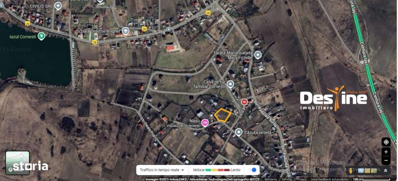 Cornesti, Miroslava, Teren 1943 mp,  87.435 euro - Imagine principală: 1/2