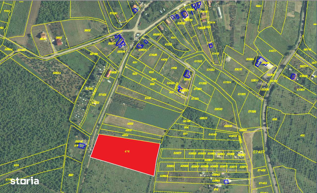 Teren 5000 mp , Saldabagiu de Munte ,panorama spre lac - Imagine principală: 2/3
