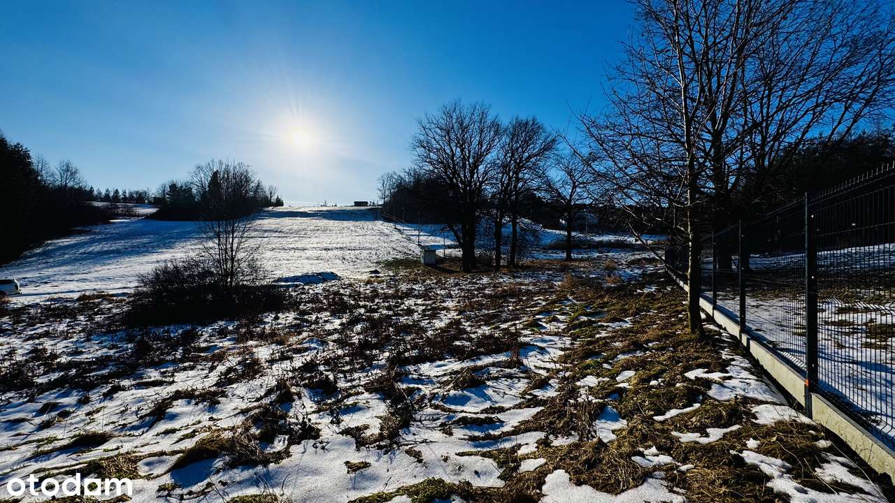 Działka budowlana , nasłoneczniona 1089 m2 SKOCZÓW Kaplicówka-8