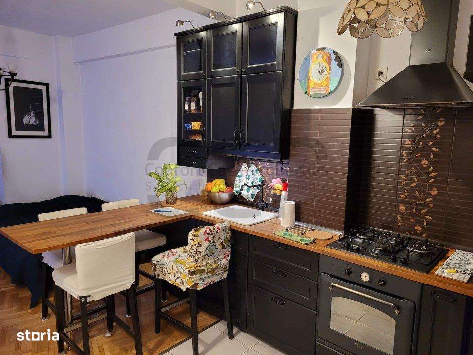 Calea Victoriei-Stirbei Voda-Cismigiu-Apartament 2 camere cu balcon, m