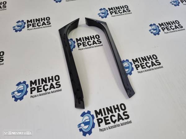 Spoiler's Laterais Porta Malas Vw Golf 6 GTI / R (2008 a 2012) Preto Brilho - 4