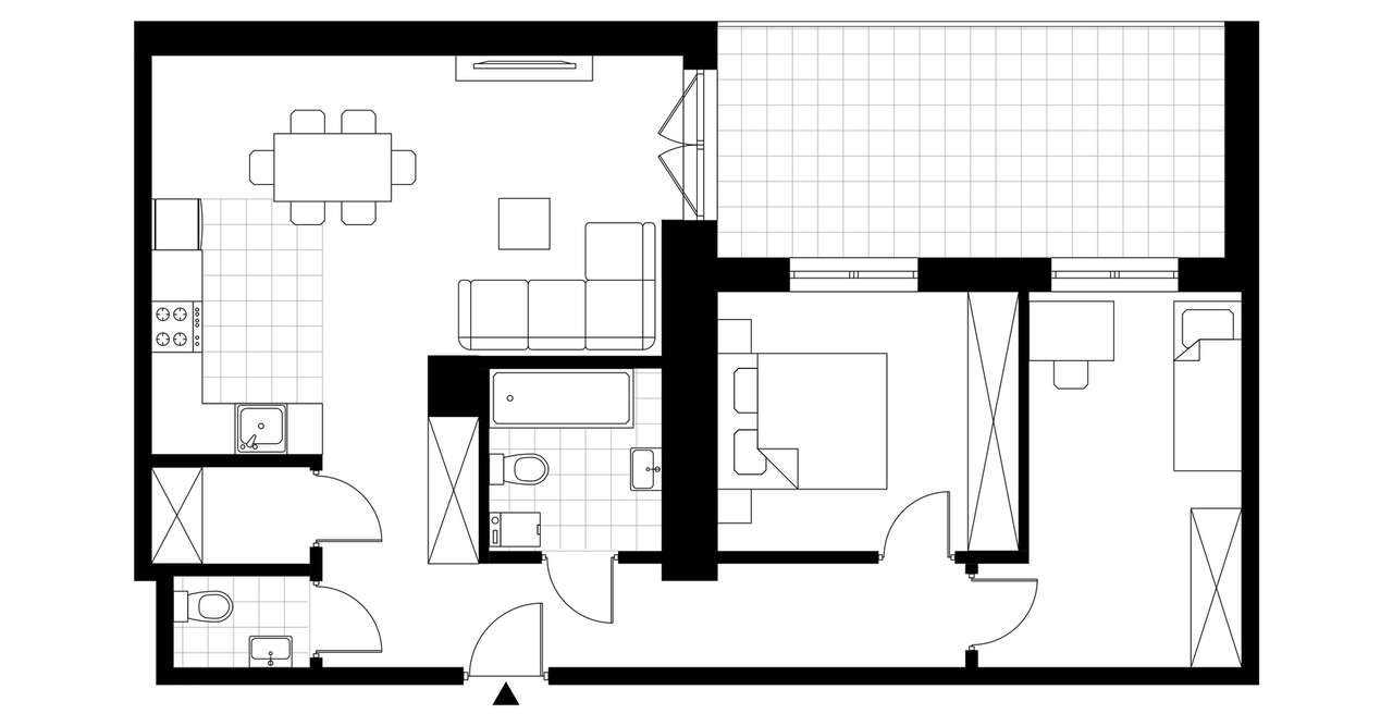 Na Pańskiej Górze | mieszkanie 15 - Pełny obrazek: 4/8