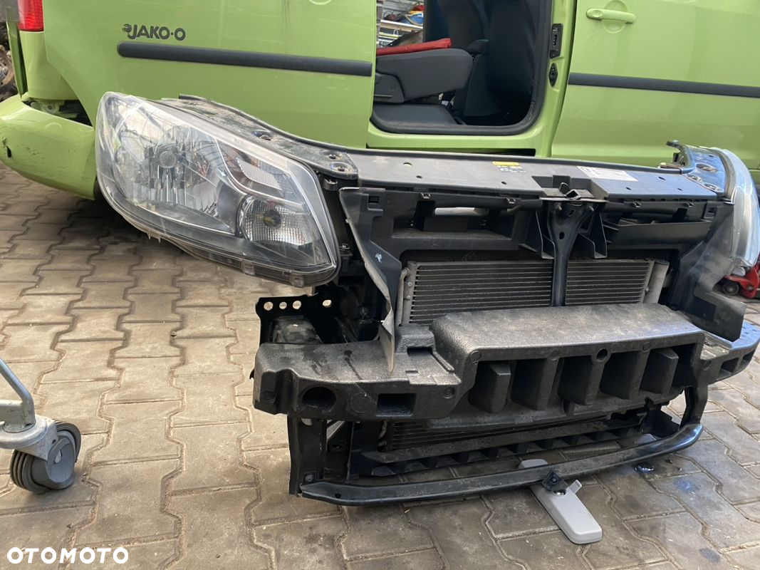 PAS PRZEDNI VW CADDY III LIFT FL 1.2TSI KOMPLET CHŁODNICE WENTYLATOR - 5