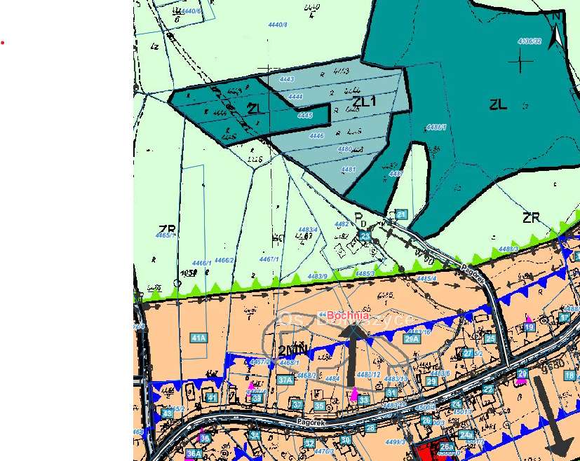 Uzbrojona działka budowlana przy lesie| 9 ar | centrum miasta 9 minut-9